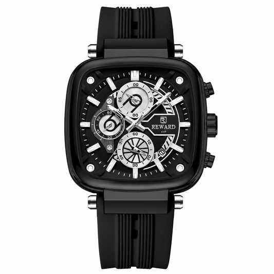 Black Reward VIP Hot Selling Timepiece For Men- Multi Functional SportsWatch with premium Box